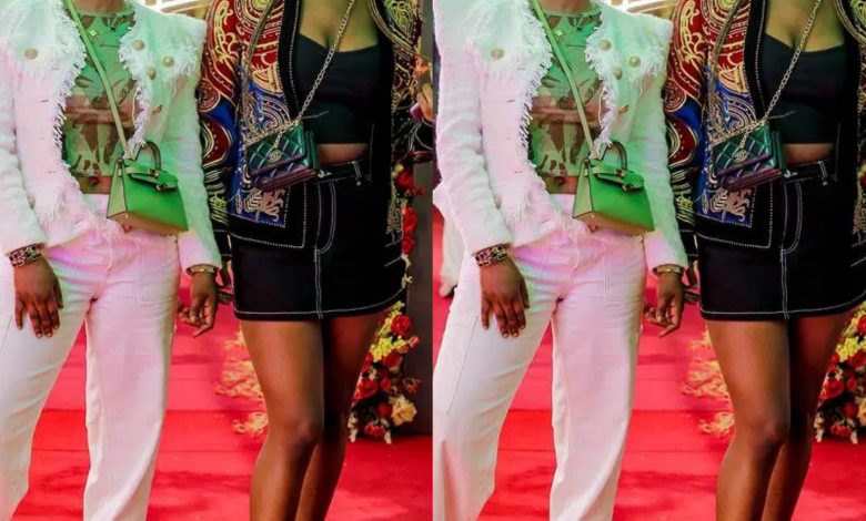 “See How Annie Is S3xualising Her Teenage Daughter” – Tuface and Annie Idibia’s Daughter’s Outfit to Tiwa Savage’s Event stirs reactions [Photos]