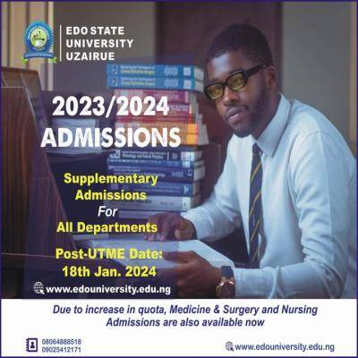Edo State University Supplementary Post-UTME Screening