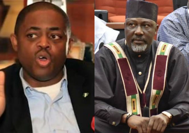 Truly, an idle hand and heart like that of FFK is the devil’s residence- Dino Melaye hits back at Femi Fani- Kayode