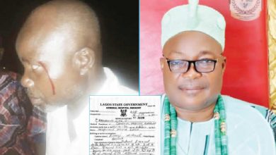 Lagos monarch allegedly punches, injures chief, alleges disrespect