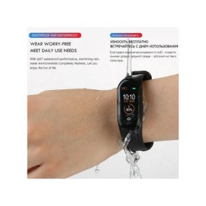 M4 Intelligence Fitness Health Monitoring Heart Rate BP Calories Smart Watch