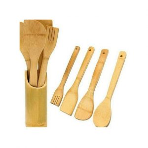 Wooden Kitchen Spoon Set