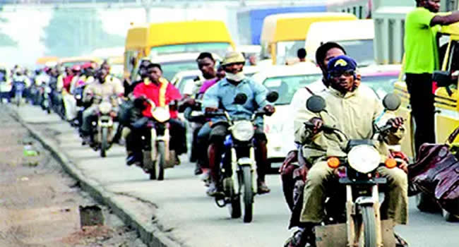 Motorcycles import into Nigeria drops by N92bn as govts restrict riders’ activities