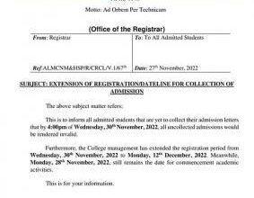 Al-Ma'arif College of Nursing Sciences Notice to Freshers