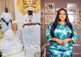 “I have never laughed this hard in a long time”- Nkechi Blessing gushes over Ooni days after declaring interest in marrying him