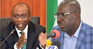 You're playing politics with naira redesign, Obaseki slams CBN