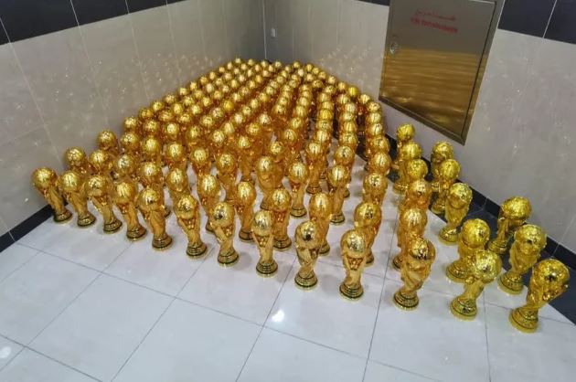 144 fake World Cup trophies seized in Qatar