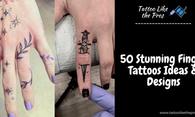 50 finger tattoos ideas for men and women