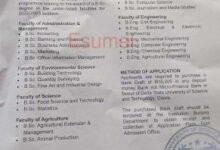 Delta University Ozoro HND-Bsc Conversion Application Form