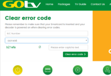 GOTV Clear Error Code – How to Clear Error Code on GOTV