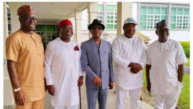 UK meeting: Aggrieved PDP govs demand Tinubu support in five states