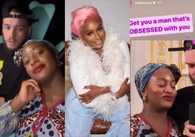 “My man is obsessed with me, get you a man like that” – ‘Love smitten’ Cuppy tells ladies