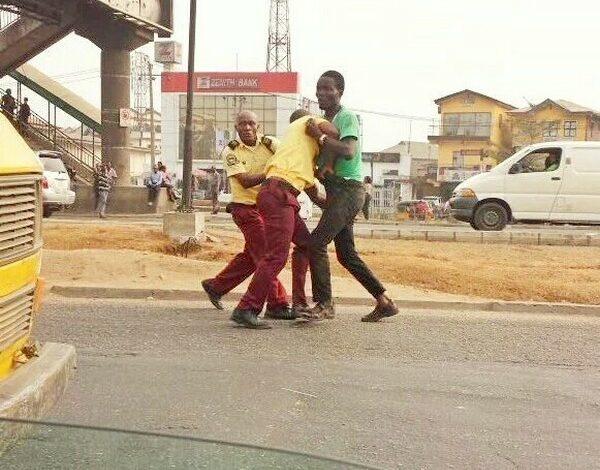 Tricycle Operators Attack LASTMA Personnel At Ojota