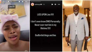 Video of Ashmusy and Dino Melaye Surfaces after saying she never met him