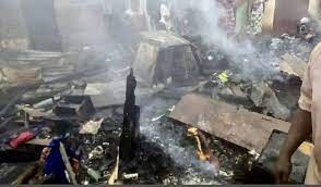 Fire razes 15 shops in Enugu market