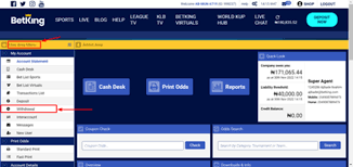 How to Withdraw Money From BetKing
