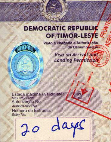 How to Travel to Timor-Leste (Visa on Arrival for 30 Days)