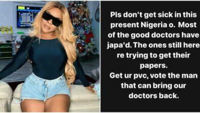 “Most of the Good Doctors Have Japa’d”: Laura Ikeji Advises People Not to Fall Sick in This Present Nigeria c