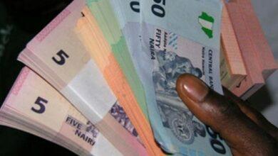 Naira declines by 0.17% at official market
