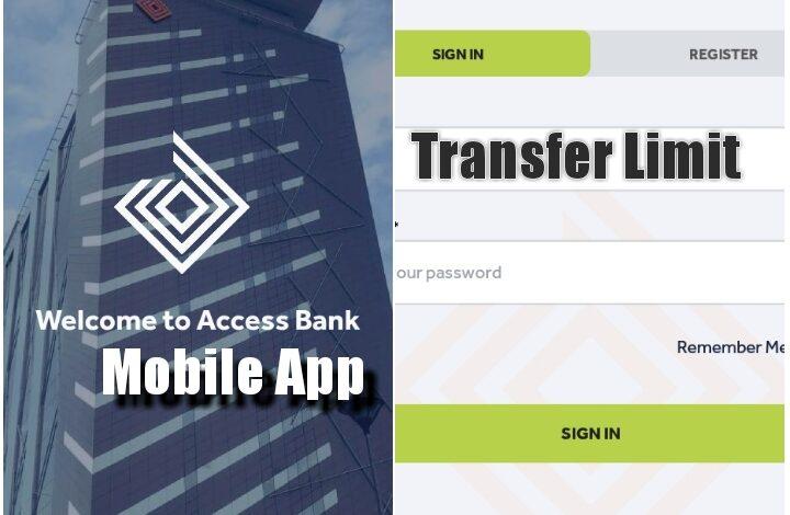 Access Bank Transfer Limit for Mobile App and USSD