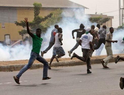 BREAKING: Unrest At Mile 12 Over Naira Scarcity