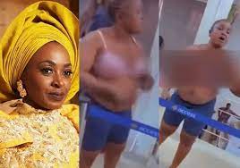 Kate Henshaw Reacts to the Video of a Lady who goes unclad in banking hall
