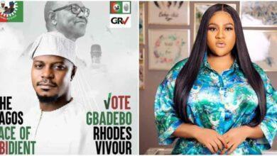 “Get Familiar With GRV”: Nkechi Blessing Endorses LP Lagos Governorship Candidate Gbadebo Rhodes-Vivour 