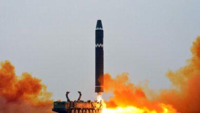 North Korea fires rockets in warning over US
