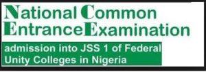 NCE Examination Date for Admission into Federal Unity Colleges 