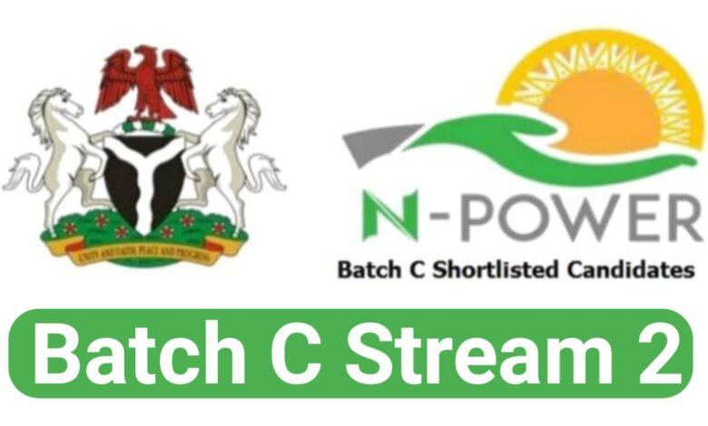NPower Batch C stream 2 payment Date