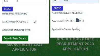 2023 Census Recruitment Portal - How to Check NPC Adhoc Staff Recruitment Status
