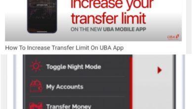 How To Increase Transfer Limit on UBA App