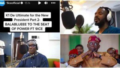“Balablueee to the Seat of Power”: KWAM 1 Features 9ice in New Song for Tinubu,