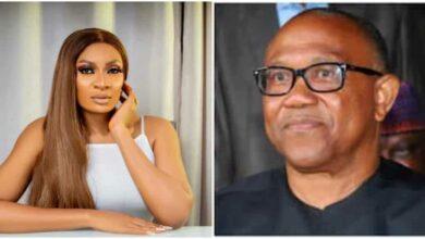 May Edochie Reacts to Moment Peter Obi Cried on National TV