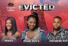 BBTitans: Miracle OP, Blue Aiva & Nana Evicted From Big Brother Titans