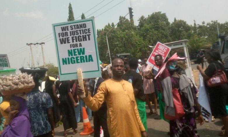 Election: Protesters storm national collation centre seeking justice