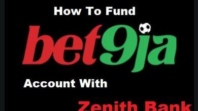 How To Transfer Money from Zenith Bank To Bet9ja Account
