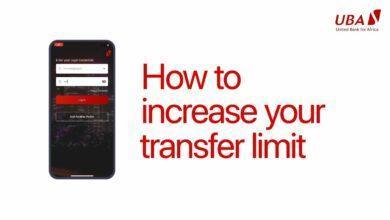 UBA Transfer limit per day - How to increase UBA transfer limit