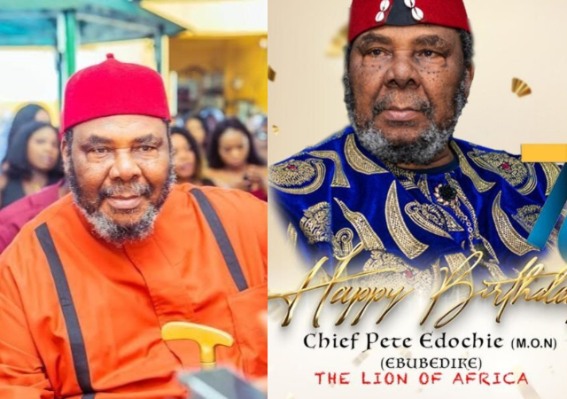 Pete Edochie discloses his ‘greatest gift’ from Nigerians on 76th birthday