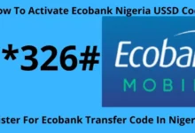 Ecobank Bank Transfer Code - How to transfer from Ecobank using USSD