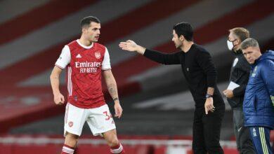 Granit Xhaka rubbishes 'mindset' criticism from Arsenal boss Mikel Arteta after West Ham draw