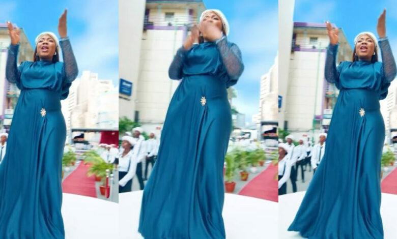Endless Celebrations as Mercy Chinwo Shows Off Fast Growing Baby Bump, Unveils New Project