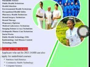 Ekiti State College of Health Sciences Admission Form