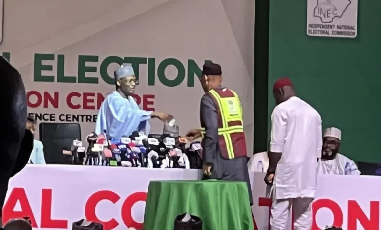 BREAKING: INEC Declares Bomai Winner For Yobe South Senatorial District