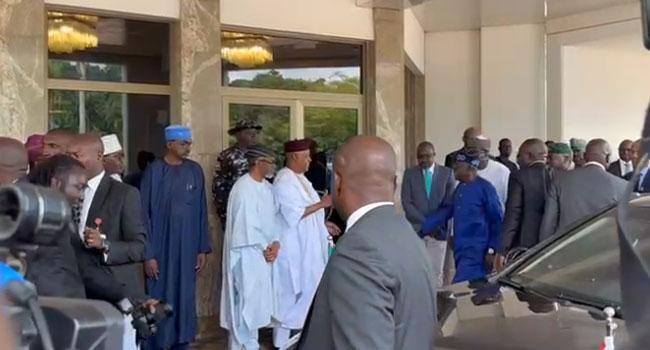Tinubu Arrives Aso Rock On First Day In Office