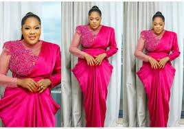 “Now I’m dining with kings…”- Toyin Abraham attends inauguration dinner invitation amidst backlash from fans