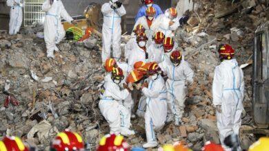 China sanctions 62 officials for building collapse that killed 54