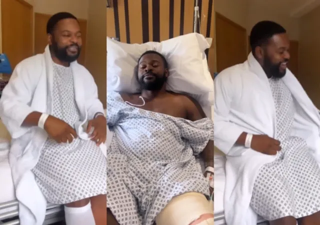 Falz calls for prayers as he undergoes surgery in London