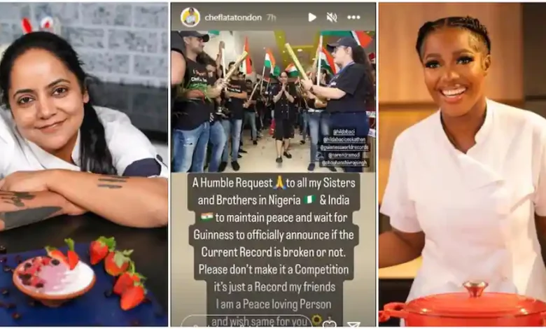 Please don’t turn it to competition – Indian chef begs Nigerians