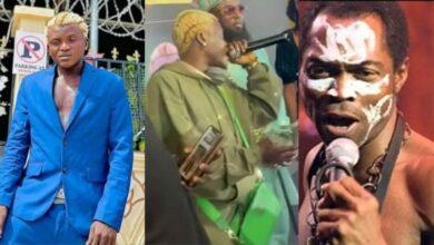 Portable bags Artist of The Year award, declares himsefl the new Fela, promises to win Grammy